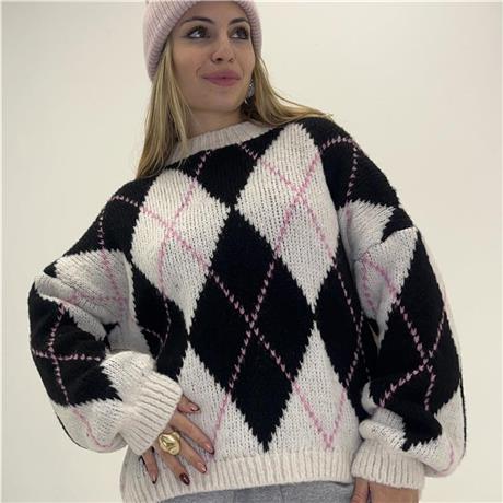 Maglione girocollo ROMBO